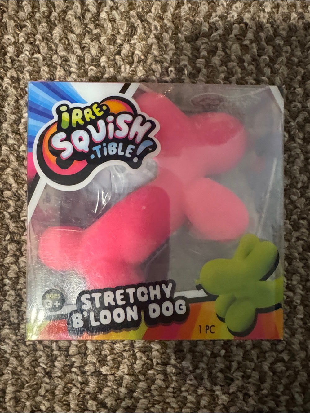 Stretchy B'loon (Balloon) Dog Pink